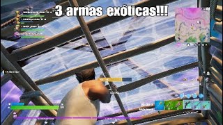 Consegui 3 novas armas exóticas!!!! FORTNITE