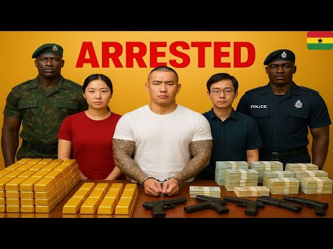 The Chinese Gang Behind Gold Smuggling In Ghana— Africa! 