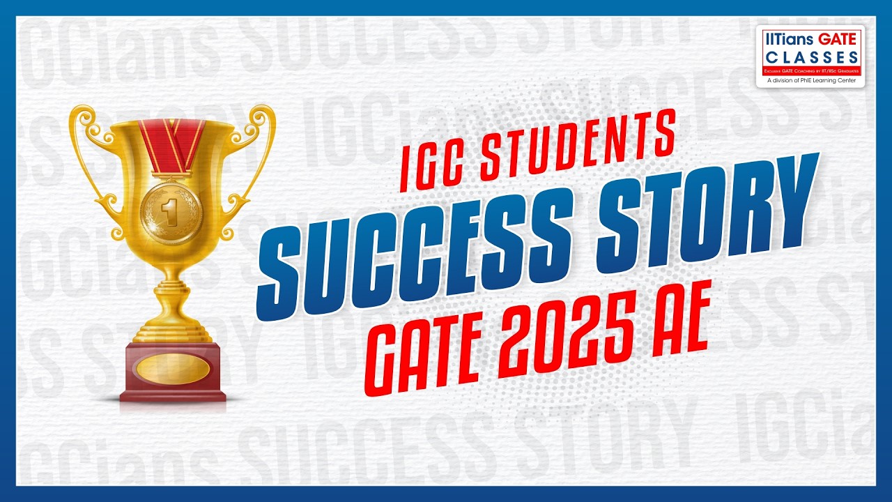 GATE 2025 Aerospace Toppers | IGC Success Stories | MTech/MTech-R/MS/D-PhD Admissions