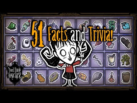 51 Random Facts & Trivia About DST! [Don't Starve Together]