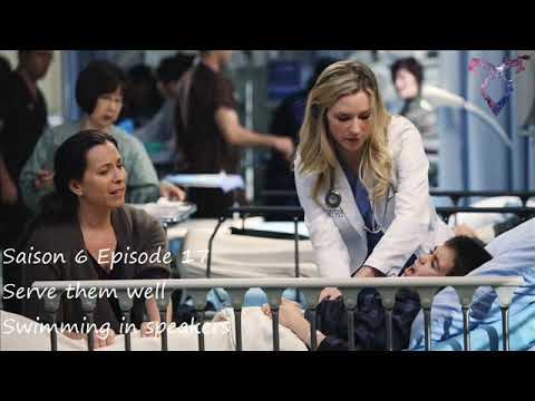 Grey's Anatomy S6E17 - Serve them well - Swimming in speakers