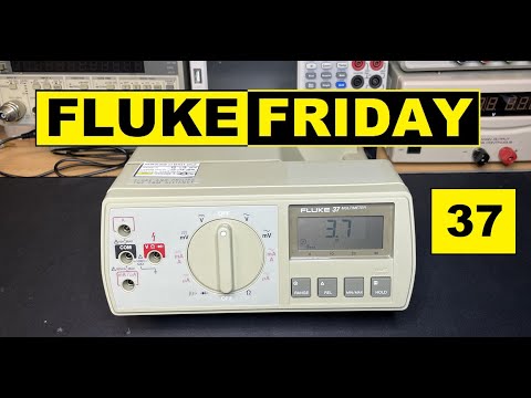TA-0326: Fluke Friday (E6) Fluke 37 Bench DMM - Display Fix