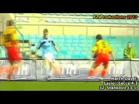 Serie A 1999-2000, day 7 Lazio - Lecce 4-2 (Stankovic 2nd goal)