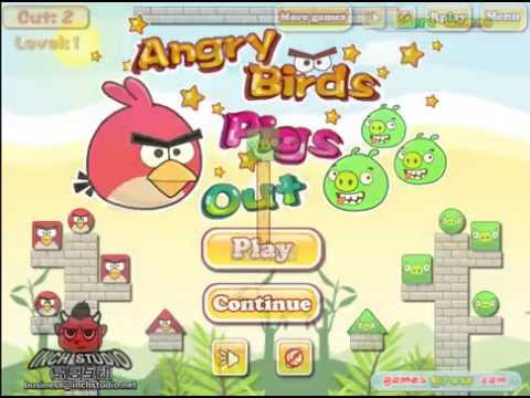 Angry Birds Pigs Out - Mini Game Levels 1-12 1 to 12