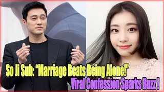 Download lagu So Ji Sub says he is 1000% satisfied with his marriage mp3