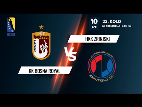 KK Bosna vs HKK Zrinjski - 23. kolo - KSBIH - 2021/2022