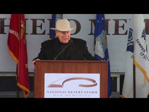 National Desert Storm and Desert Shield Memorial Dick Cheney