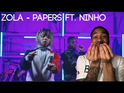 (FRENCH) Zola - Papers ft. Ninho | AMERICAN REACTS