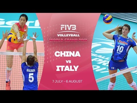 China v Italy highlights - FIVB World Grand Prix