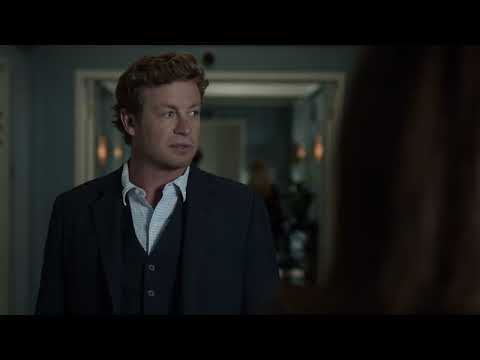 The Mentalist 7:4: The chief FBI Agent talks to Elizabeth and Patrick about the case
