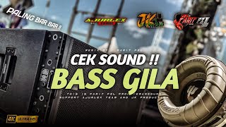 Download lagu DJ CEK SOUND BASS GILA PALING BAR BAR CLARITY POLL mp3