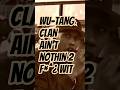WU TANG CLAN The Blackman Is God 9th Prince Rap Shorts