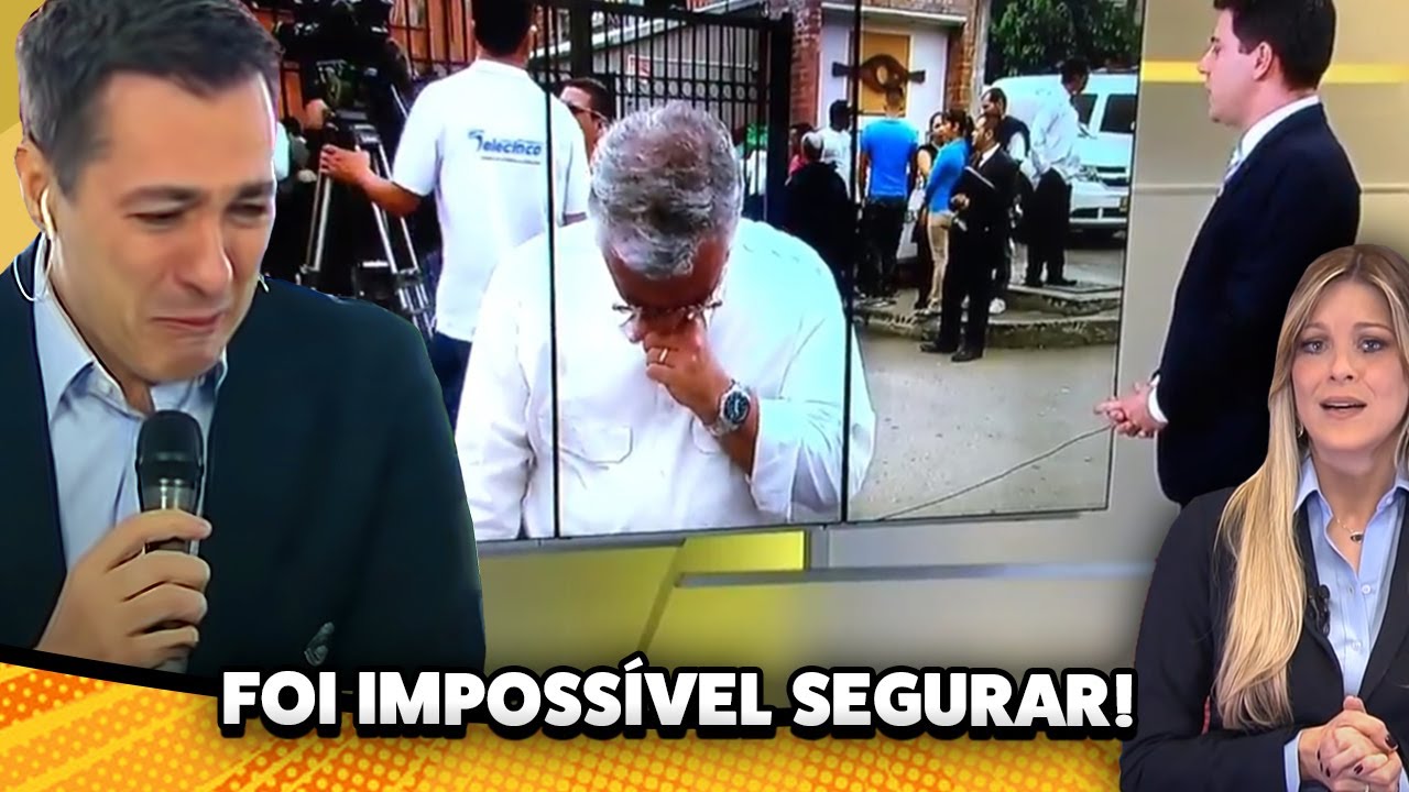Jornalistas que choraram AO VIVO! #2