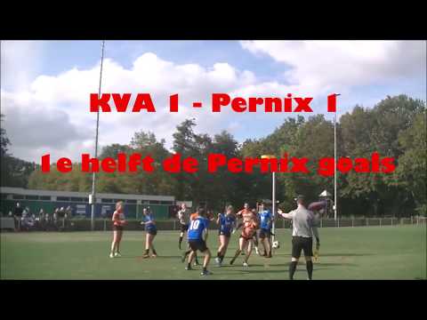 KVA 1 - Pernix 1 [1e helft de Pernix goals]