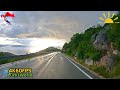 Scenic Drive In Croatia Karlobag To Senj Low Sun 4K60