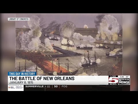 VIDEO: This Day in History: Jan. 8, 1815: Gen. Andrew Jackson wins Battle of New Orleans