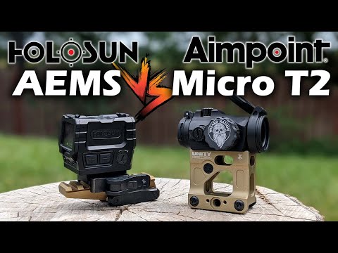 Aimpoint T2 Vs Holosun AEMS - The new king of the dark?