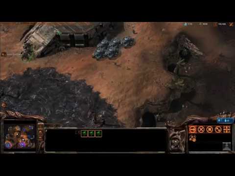 StarCraft II   Beta Zerg vs Terran Gameplay