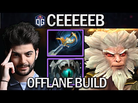 OG.CEB MONKEY KING - OFFLANE BUILD - DOTA 2 7.29 GAMEPLAY