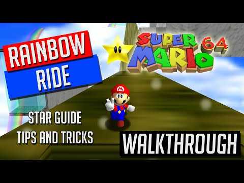 Rainbow Ride Walkthrough / Guide (Super Mario 64)