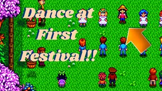 How to Dance with ANY OF THE BACHELORS/BACHELORETTES at your FIRST Flower Dance in Stardew Valley