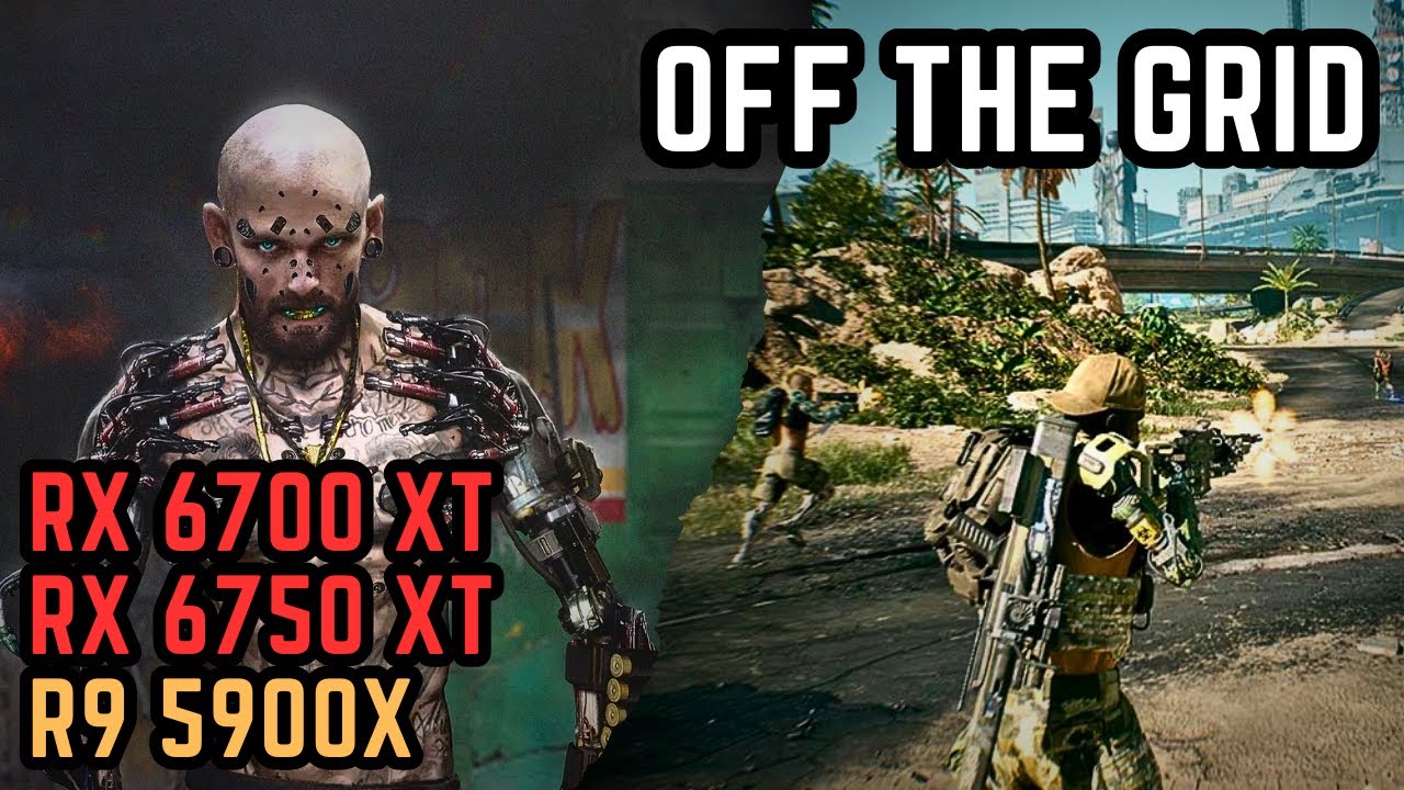OFF THE GRID - RX 6700 XT | RX 6750 XT | MELHOR PRESET | JOGO MUITO PESADO