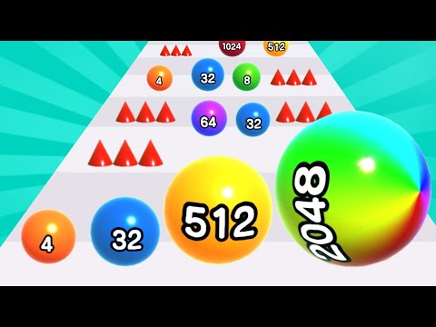 MAX LEVEL in 2048 Amaze Balls!