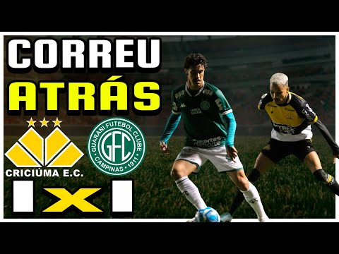 CRICIÚMA 1 X 1 GUARANI. Melhores Momentos BRASILEIRÃO SERIE B 2023