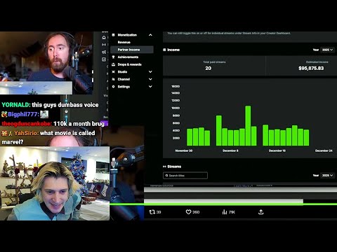 Asmongold Compares his Twitch Earnings to his Kick Earnings