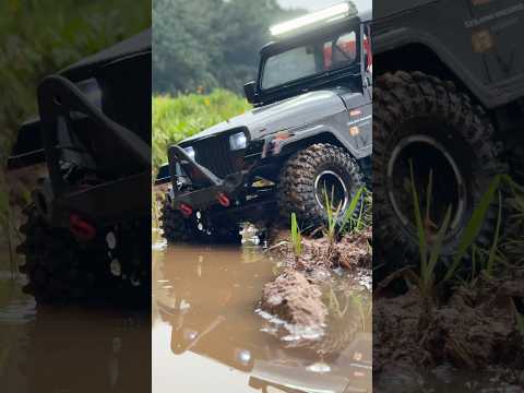 Jeep mass entry⚡️ #fms #kerala #malayalam #rccar #rccrawler #travelwithrc #traxxas #iphone