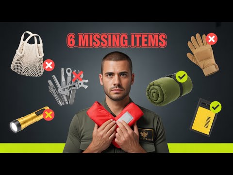 In Ihrem Überlebenspaket fehlen diese 6 wichtigen Gegenstände.