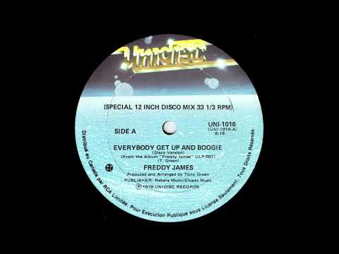 Freddie James - Everybody Get Up And Boogie(1978)(karlmixclub extended remix)