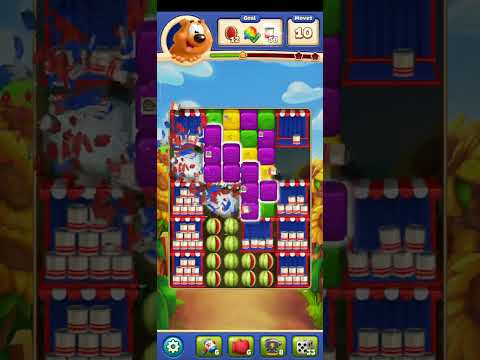 toon blast level 7842 Hard Level puzzle game