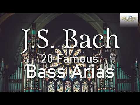 J.S. Bach: 20 Famous Bass Arias