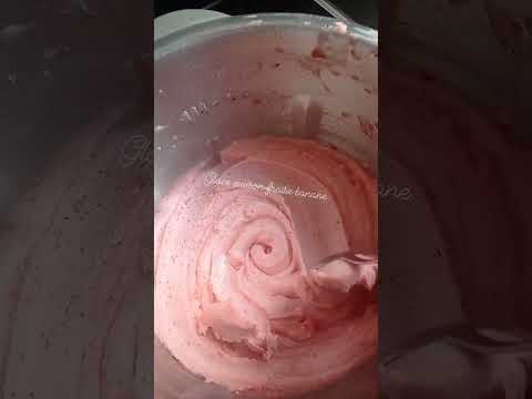 glace fait maison #recetterapide #recetterapide #recettefacile #économique #fraise #banane
