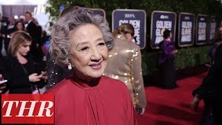 'The Farewell' Actress Zhao Shuzhen Gushes Over Meeting Leonardo DiCaprio | Golden Globes video
