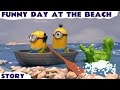 Play Doh Minions Funny Beach Story Peppa Pig Ice ...
