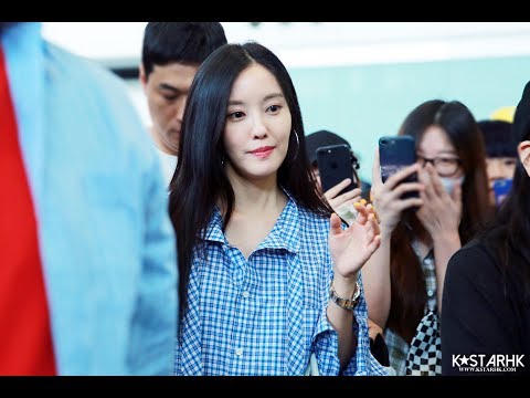 180812 孝敏 효민 hyomin - Hong Kong airport 직캠/CAM [4K]