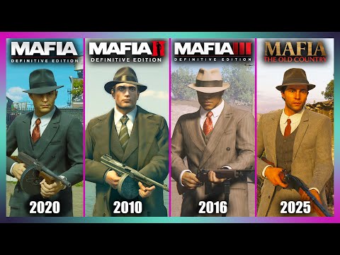 Mafia: The Old Country vs Mafia 1 Remake vs Mafia 2 vs Mafia 3 | Ultimate Side By Side Comparison