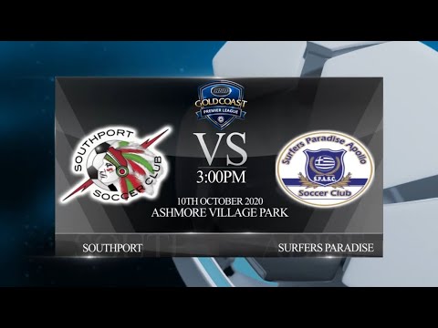 2020 FGC ASN Premier League Rd 12 - Southport vs Surfers Paradise (0-3)