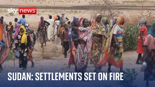 War in Sudan: More than 100 settlements set on fire with over quarter targeted more than once