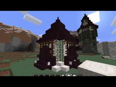 CptSparrow - Minecraft Build Tutorial: Medieval Mage Hut