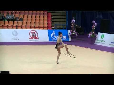 Kvashilava Nino (GEO)  rope Grand Prix Moscow-Alina Cup 2016 qual. jun.