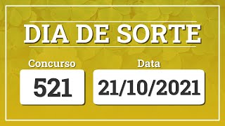 Capa de DIA DE SORTE 521
