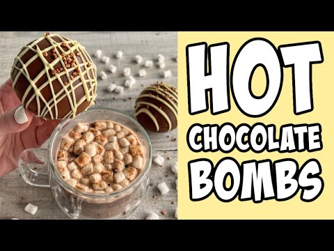 Hot Chocolate Bombs! Recipe tutorial #Shorts