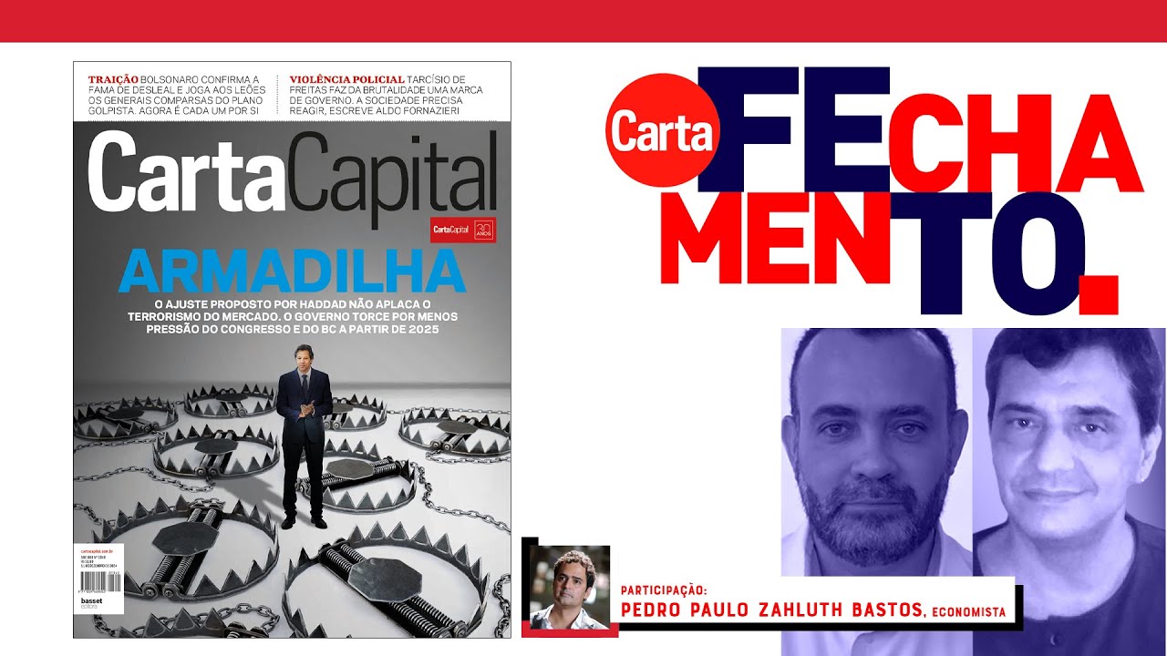 Ajuste fiscal de Haddad, entre a ira do mercado e a chantagem do Centrão | Fechamento AO VIVO