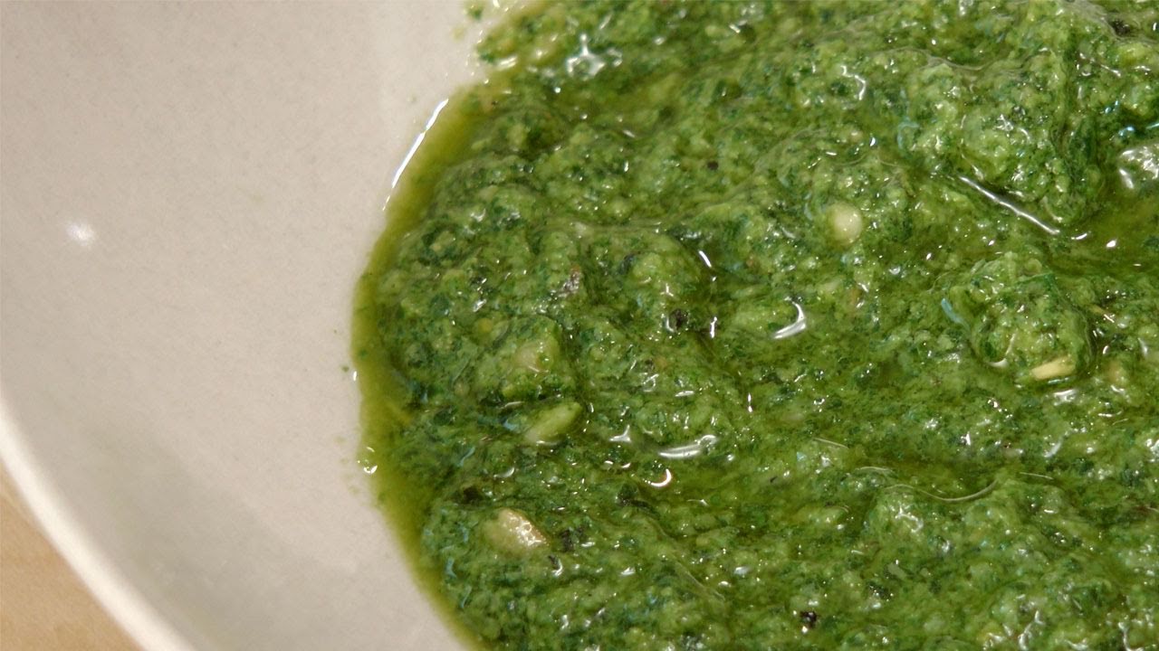 Pesto From Scratch Recipe By Laura Vitale Laura In The Kitchen
