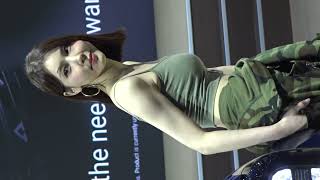 2023 서울모빌리티쇼 레이싱모델 /ソウルモビリティショー(SEOUL Mobility Show)2023 ALPHA MOTOR 美人コンパニオン！