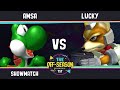 The Off Season - Showmatch - VGBC RB | aMSa (Yoshi) VS Lucky (Fox) - SSBM