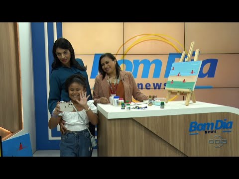 Leila Lima apresenta trabalho com artes plásticas 26 04 2023